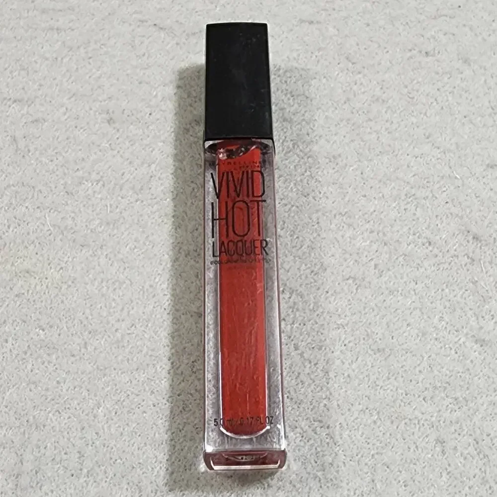 Vivid Hot Lacquer 72 CLASSIC ColorSensational Lip Color Maybelline New York NEW